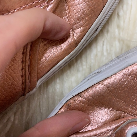 VANS rose gold metallic sneakers - Picture 12 of 14